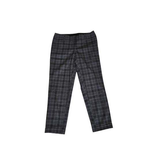 Ann Taylor LOFT Pants - Ann Taylor LOFT black and gray plaid dress pants, size 2